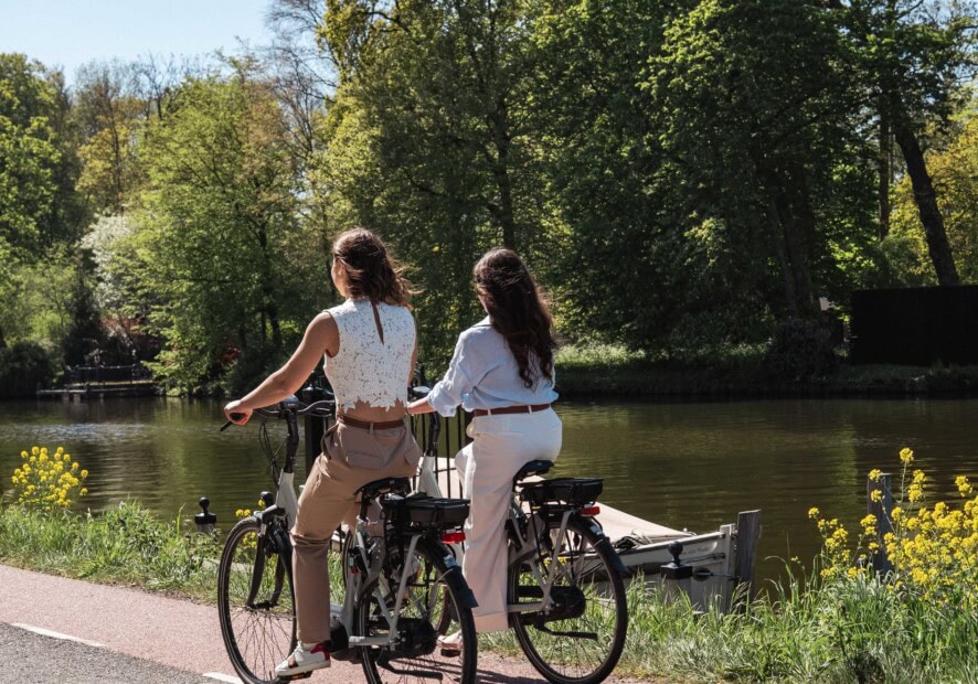 Fietsen langs de Vecht