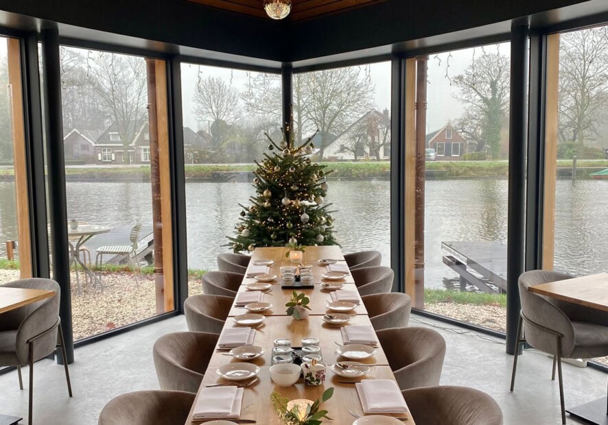 Winter theehuis